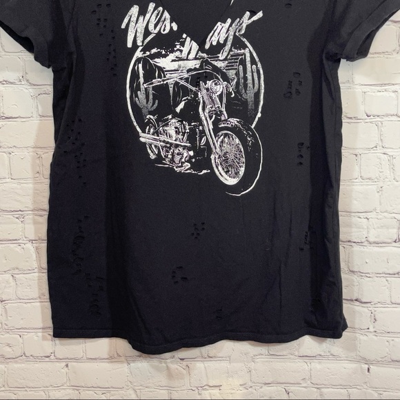 Torrid Moto Graphic Cutout Design size 1 - Picture 7 of 13